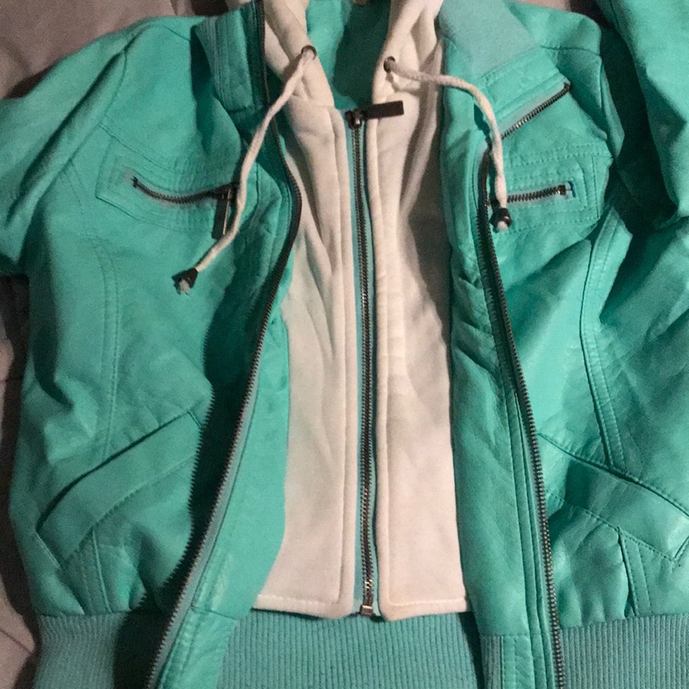 Turquoise jacket - Picture 3 of 6